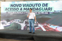 Corredor Norte-Noroeste: governador inaugura viaduto na PR-444, em Mandaguari