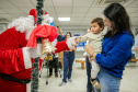 Natal Solidário: Papai Noel recebe crianças até quinta-feira no Palácio Taguaré
