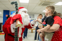 Natal Solidário: Papai Noel recebe crianças até quinta-feira no Palácio Taguaré