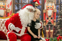 Natal Solidário: Papai Noel recebe crianças até quinta-feira no Palácio Taguaré