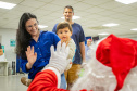 Natal Solidário: Papai Noel recebe crianças até quinta-feira no Palácio Taguaré