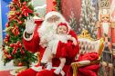 Natal Solidário: Papai Noel recebe crianças até quinta-feira no Palácio Taguaré