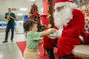 Natal Solidário: Papai Noel recebe crianças até quinta-feira no Palácio Taguaré
