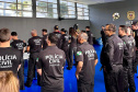 PCPR prepara servidores para uso de armas não letais durante o Verão Maior Paraná