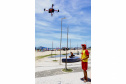 Com drones de alta tecnologia, bombeiros reforçam prevenção a afogamentos