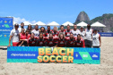 Circuito Brasil de Beach Soccer estreia no Paraná com grandes clubes em Caiobá