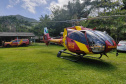 Helicóptero Arcanjo 01 eleva padrão de resgates no Litoral durante o Verão Maior Paraná