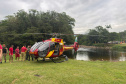 Helicóptero Arcanjo 01 eleva padrão de resgates no Litoral durante o Verão Maior Paraná