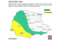 AVISO METEOROLÓGICO: SEXTA-FEIRA COM RECORDES DE CALOR E SÁBADO DE TEMPESTADES NO PARANÁ