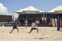 Arena Portos do Paraná em Caiobá recebe um dos maiores torneios de beach tennis do mundo