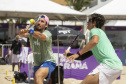 Arena Portos do Paraná em Caiobá recebe um dos maiores torneios de beach tennis do mundo