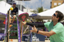Arena Portos do Paraná em Caiobá recebe um dos maiores torneios de beach tennis do mundo