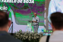O governador Carlos Massa Ratinho Junior participa nesta quinta-feira (26), da inauguração de uma nova indústria de óleo e farelo de soja da  Cooperativa Agroindustrial Tradição, em Pato Branco