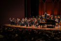 TEATRO GUAÍRA - Com novo piano e solista internacional, Orquestra Sinfônica do Paraná abre temporada 2026 no Guairão