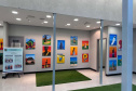 Colégio estadual expõe obras de arte sobre raízes africanas e indígenas em shopping de Umuarama