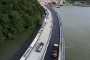 Começam as obras de pavimentação do tabuleiro da Ponte de Guaratuba