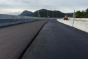 Começam as obras de pavimentação do tabuleiro da Ponte de Guaratuba