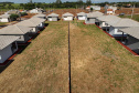 Entrega de casas e estradas rurais Terra Rica