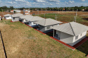 Entrega de casas e estradas rurais Terra Rica