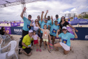 Portuários e atletas disputam FPT Beach Series 1500 em Caiobá