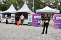 Forças de segurança participam do evento Mulheres em Ação em Curitiba