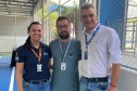 SEED - Colégio de Santo Antônio da Platina recebe nova quadra esportiva