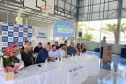 SEED - Colégio de Santo Antônio da Platina recebe nova quadra esportiva