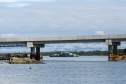 Acabamentos finais: falta um dia para a inauguração da Ponte de Guaratuba