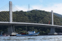 Acabamentos finais: falta um dia para a inauguração da Ponte de Guaratuba