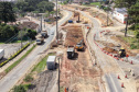 DER - construção do novo viaduto de Palmeira