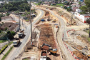 DER - construção do novo viaduto de Palmeira