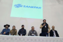 Caixa d’Água Boa: famílias de Laranjeiras do Sul recebem reservatórios domiciliares da Sanepar
