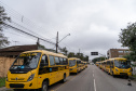 Educação realiza mais uma etapa da maior entrega de ônibus escolares da história