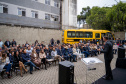 Educação realiza mais uma etapa da maior entrega de ônibus escolares da história