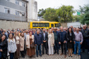 Educação realiza mais uma etapa da maior entrega de ônibus escolares da história