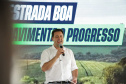 Ratinho Junior anuncia R$ 19,7 milhões para pavimentação da zona rural de Ouro Verde do Oeste