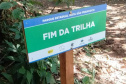 Nova sinalização Unidades de Conservação