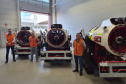  Em visita técnica na Europa, Estado finaliza compra de 8 robôs de combate a incêndios 