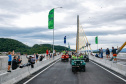Fim da espera: tráfego de veículos é liberado na Ponte de Guaratuba