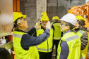 Movimento Pró-Paraná conhece projetos da Portos do Paraná e visita obras do Moegão