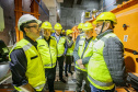 Movimento Pró-Paraná conhece projetos da Portos do Paraná e visita obras do Moegão