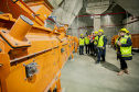Engenheiros do IEP conhecem o Moegão em visita técnica à Portos do Paraná