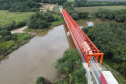 Ponte do Rio da Várzea, entre a Lapa e Campo do Tenente