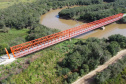 Ponte do Rio da Várzea, entre a Lapa e Campo do Tenente
