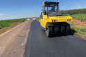 Serviços de conservação na PR-445 entre Bela Vista do Paraíso e Primeiro de Maio