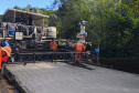 Obra de whitetopping da PR-460 e PRC-487 entre Pitanga e Nova Tebas