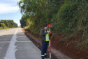 Obra de whitetopping da PR-460 e PRC-487 entre Pitanga e Nova Tebas