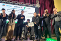 LEGENDA: Governo do Estado apresentou na noite de quinta-feira (11) o anteprojeto de engenharia com as obras necessárias para minimizar os efeitos das cheias do Rio Iguaçu.