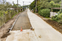 Obras de pavimentação em concreto em Antonina ultrapassam 90% de execução
