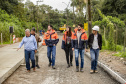 Obras de pavimentação em concreto em Antonina ultrapassam 90% de execução